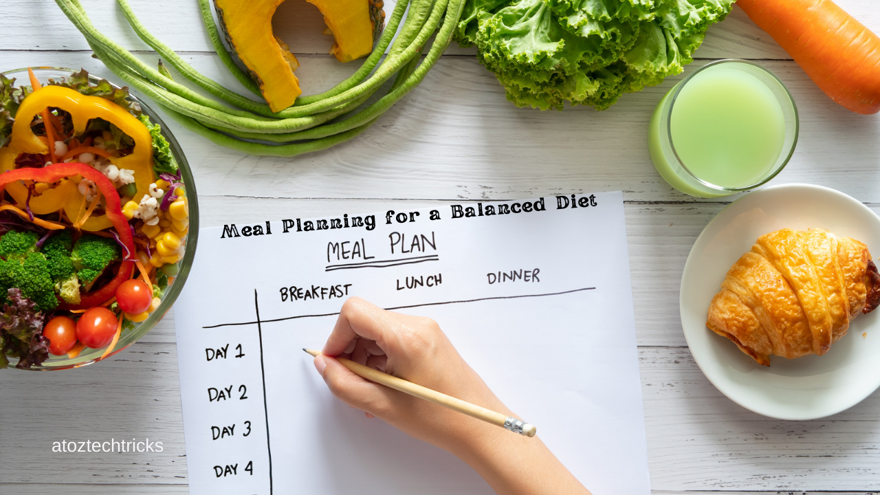 Meal Planning for a Balanced Diet: A Comprehensive Guide