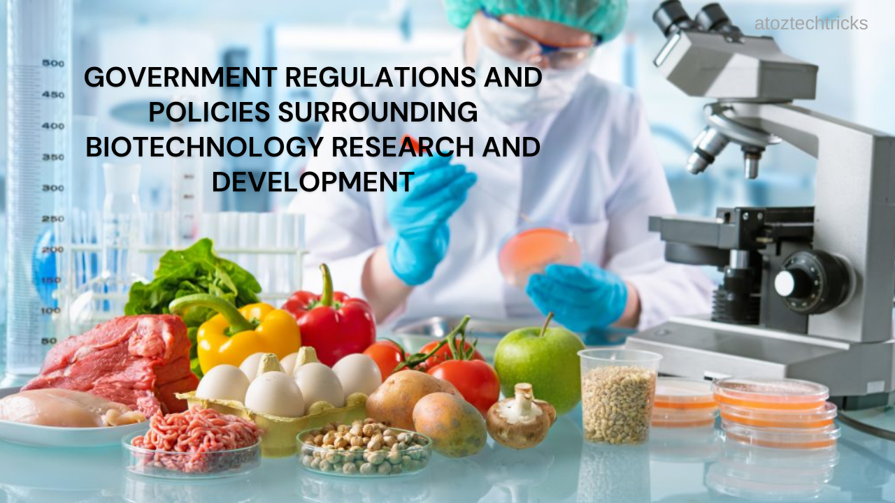 Government Regulations and Policies Surrounding Biotechnology Research and Development