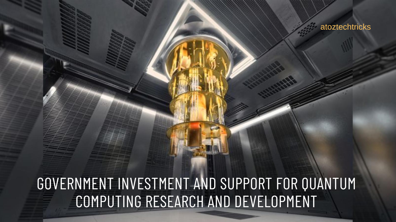 Government Investment and Support for Quantum Computing Research and Development